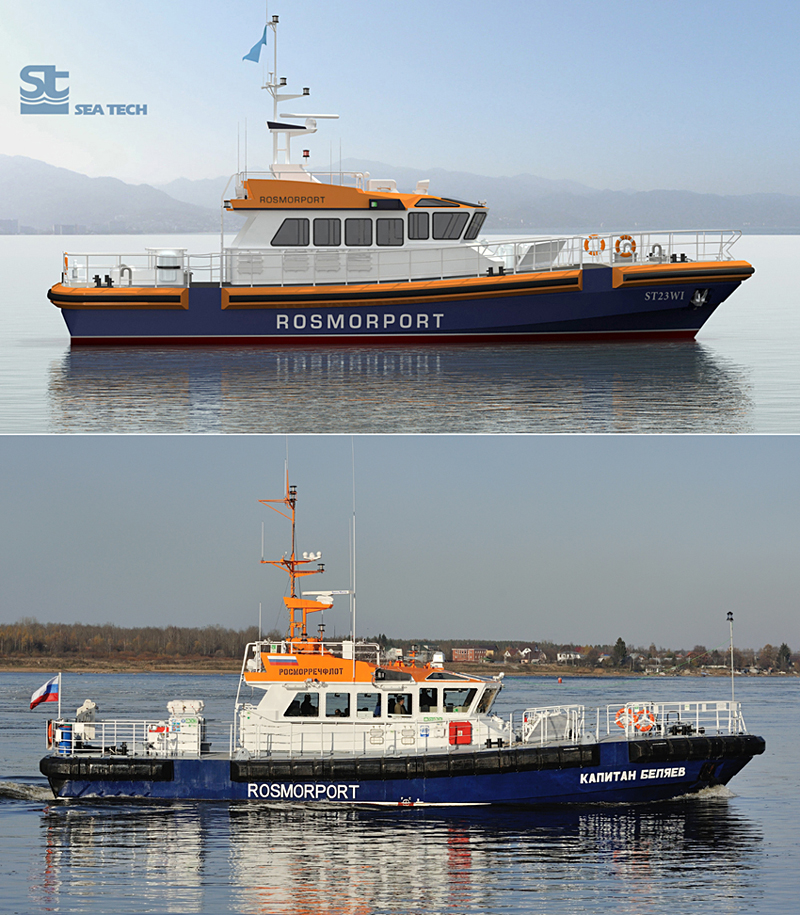 Лоцманский катер ST23WI