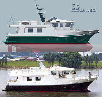 Траулерная яхта SMT50